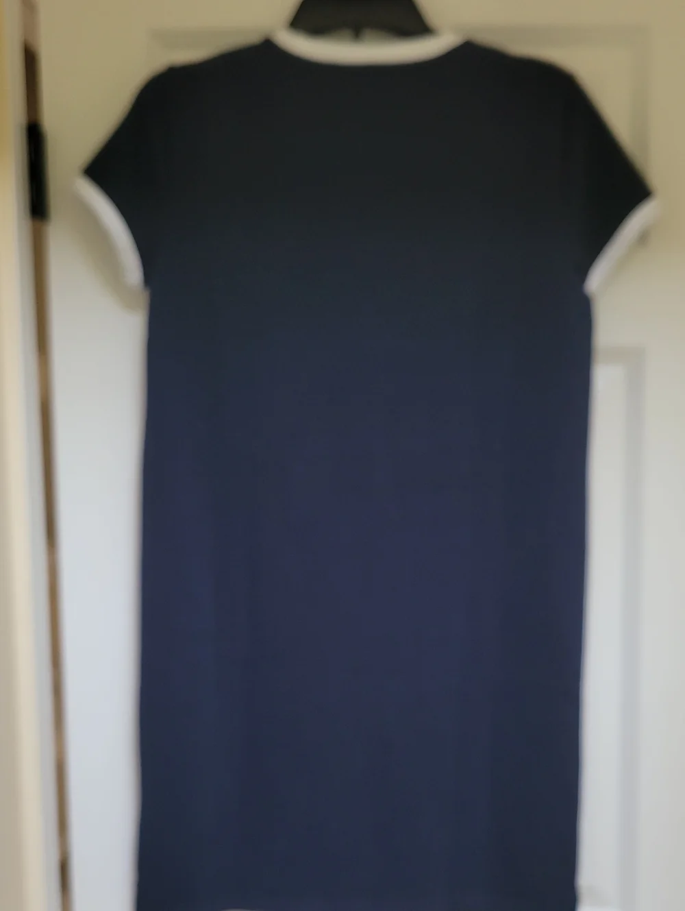 J. Crew Vintage jersey embroidered ringer T-shirt dress
